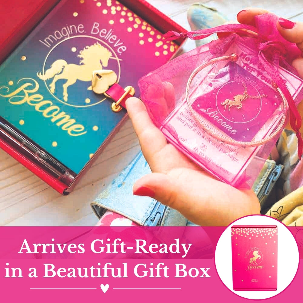 Unicorn Diary With Lock And Key – Unicorn Gift Set