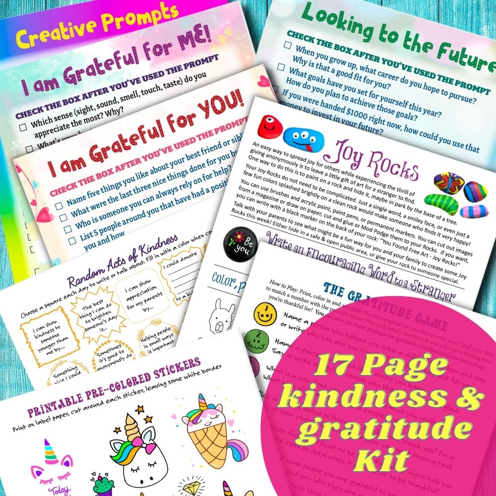 Gratitude and Mindfulness Kit