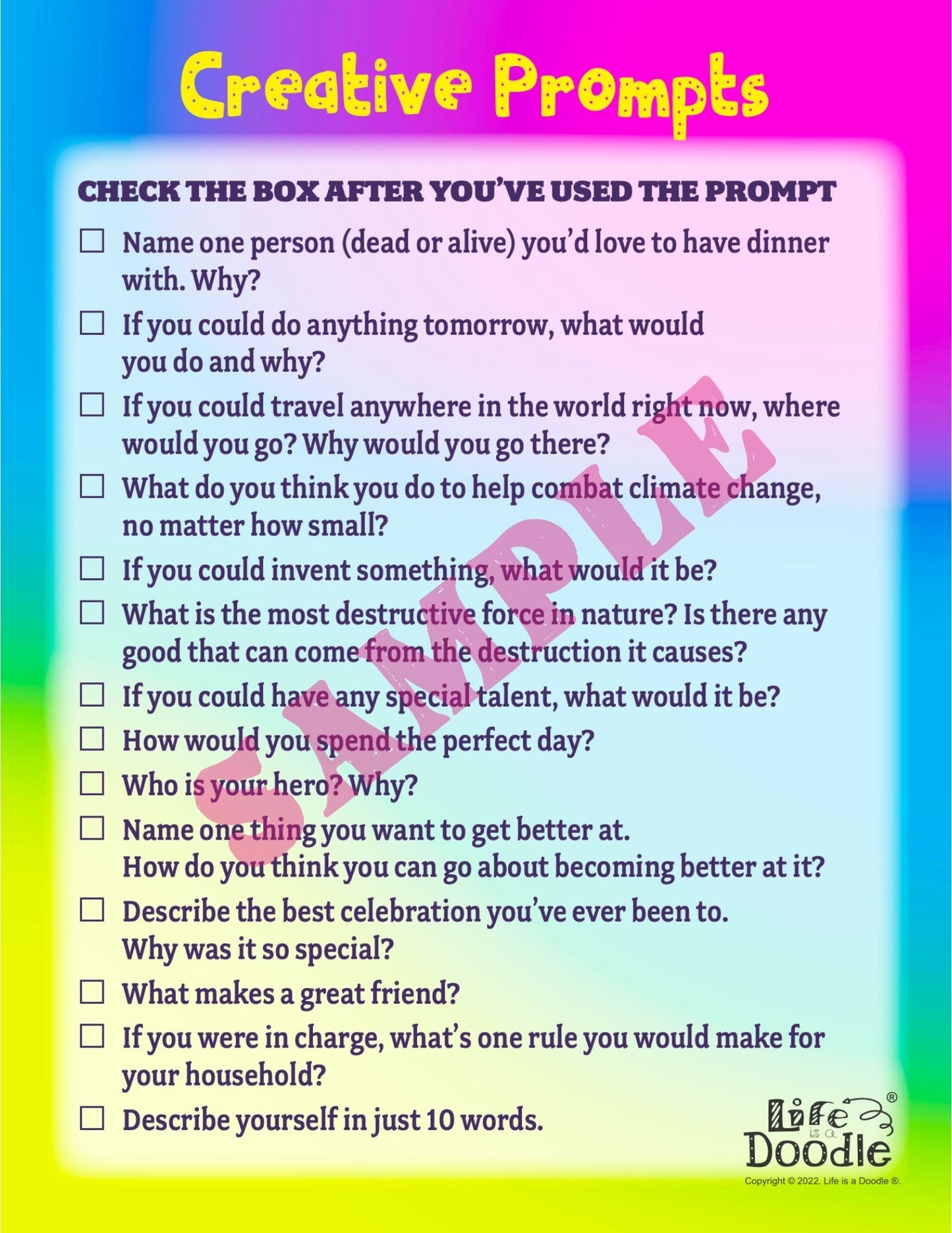 Gratitude and Mindfulness Kit
