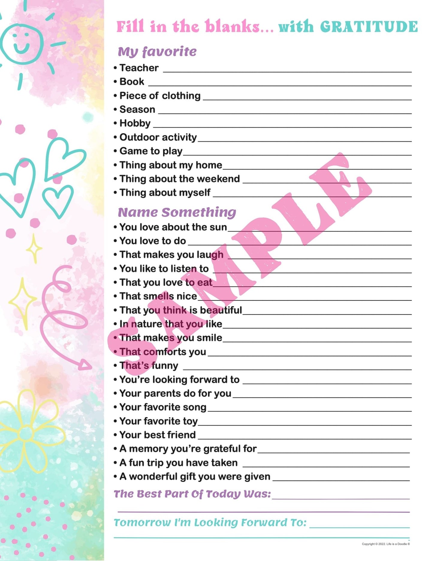 Gratitude and Mindfulness Kit
