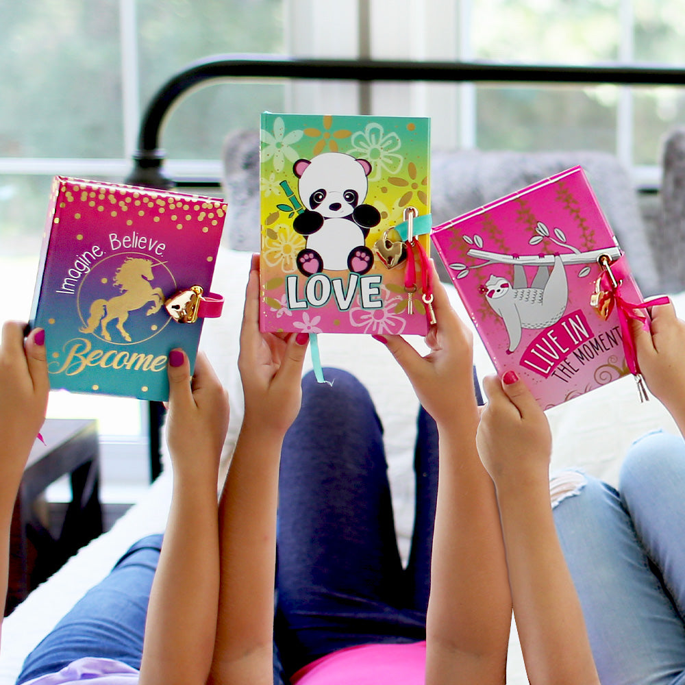 Panda Bear Diary Gift Set
