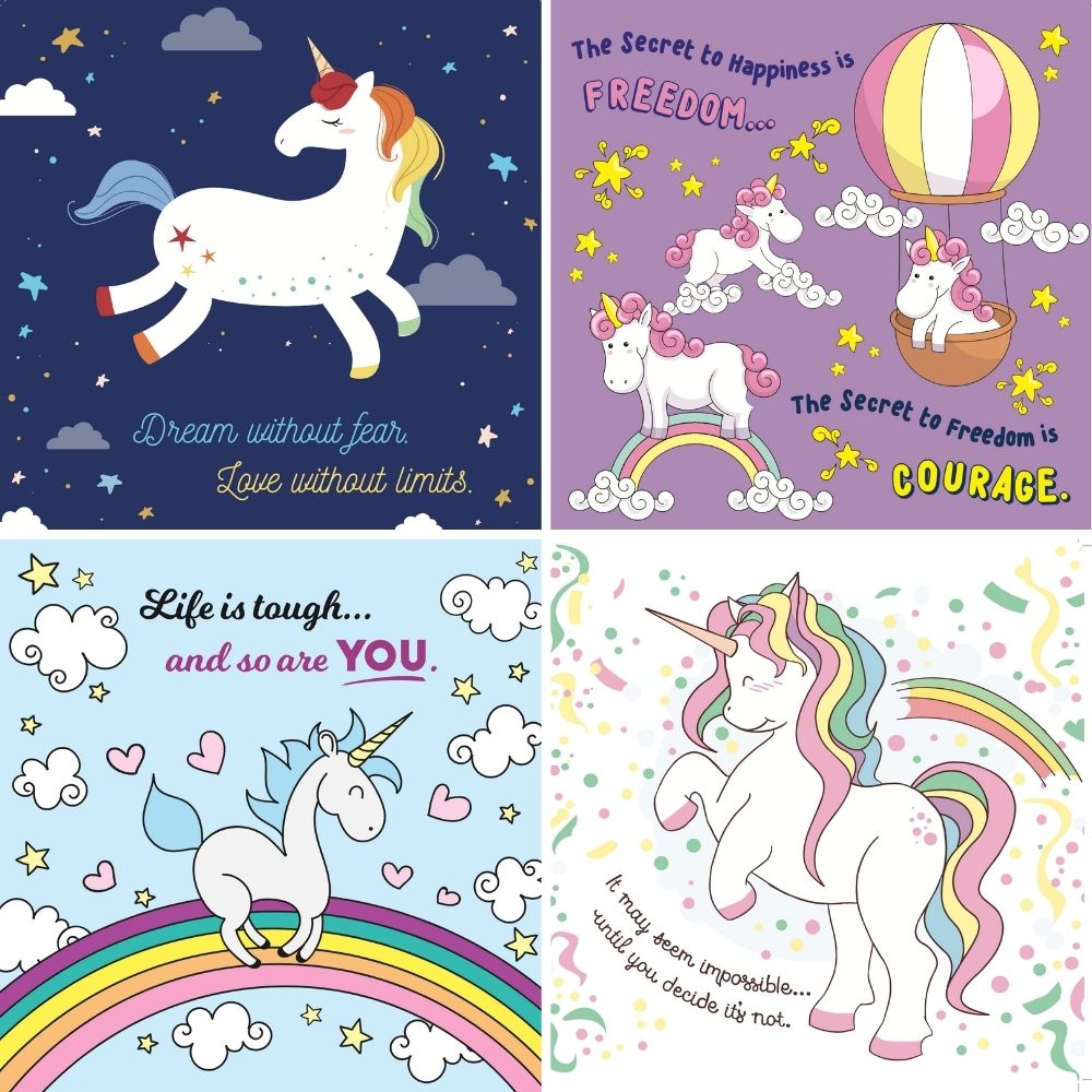 Little Unicorn Calendar & Planning Stickers -2025