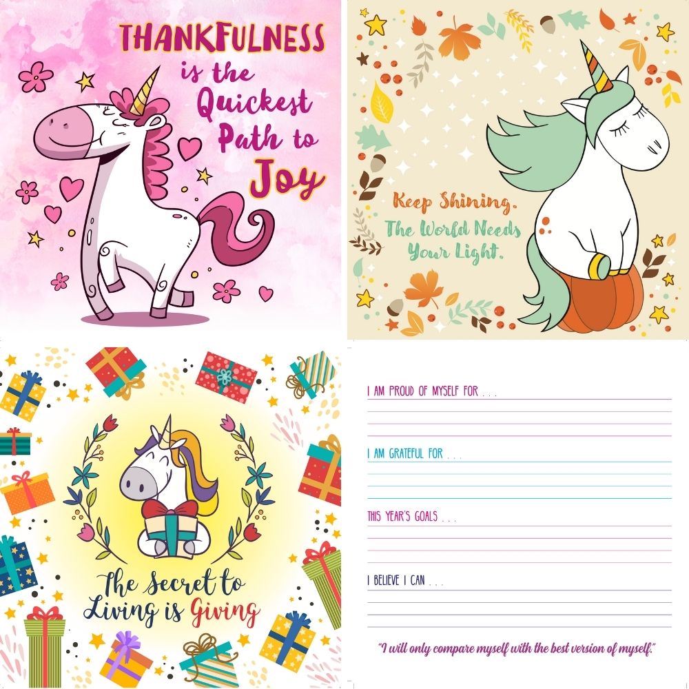 Little Unicorn Calendar & Planning Stickers -2025
