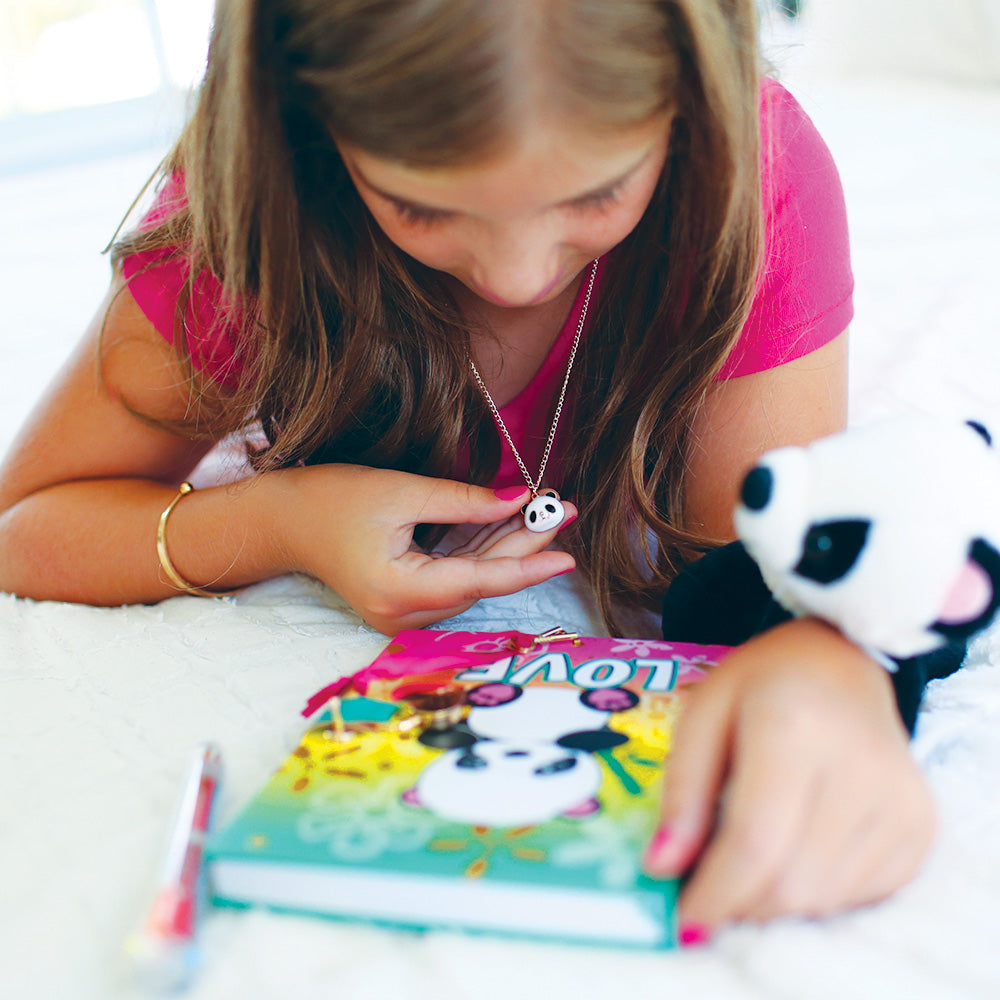 Panda Bear Diary Gift Set