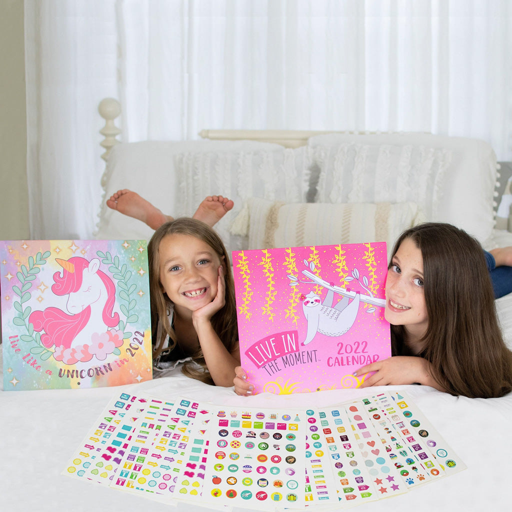 unicorn calendar for girls