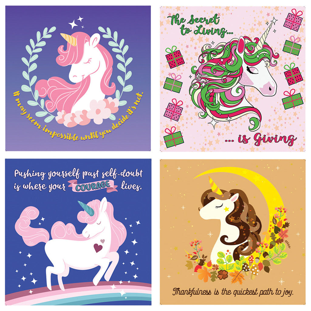 unicorn calendar for kids