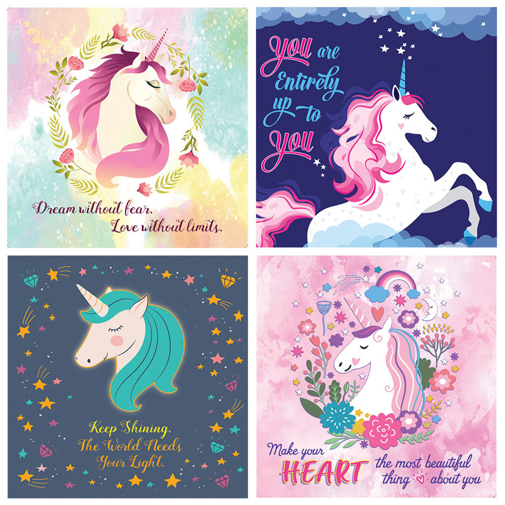 unicorn wall calendar