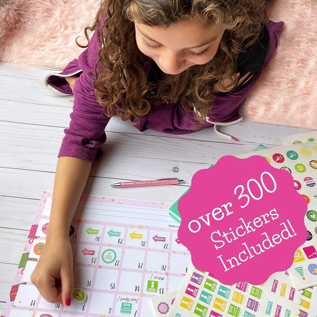 unicorn calendar and planning stickers