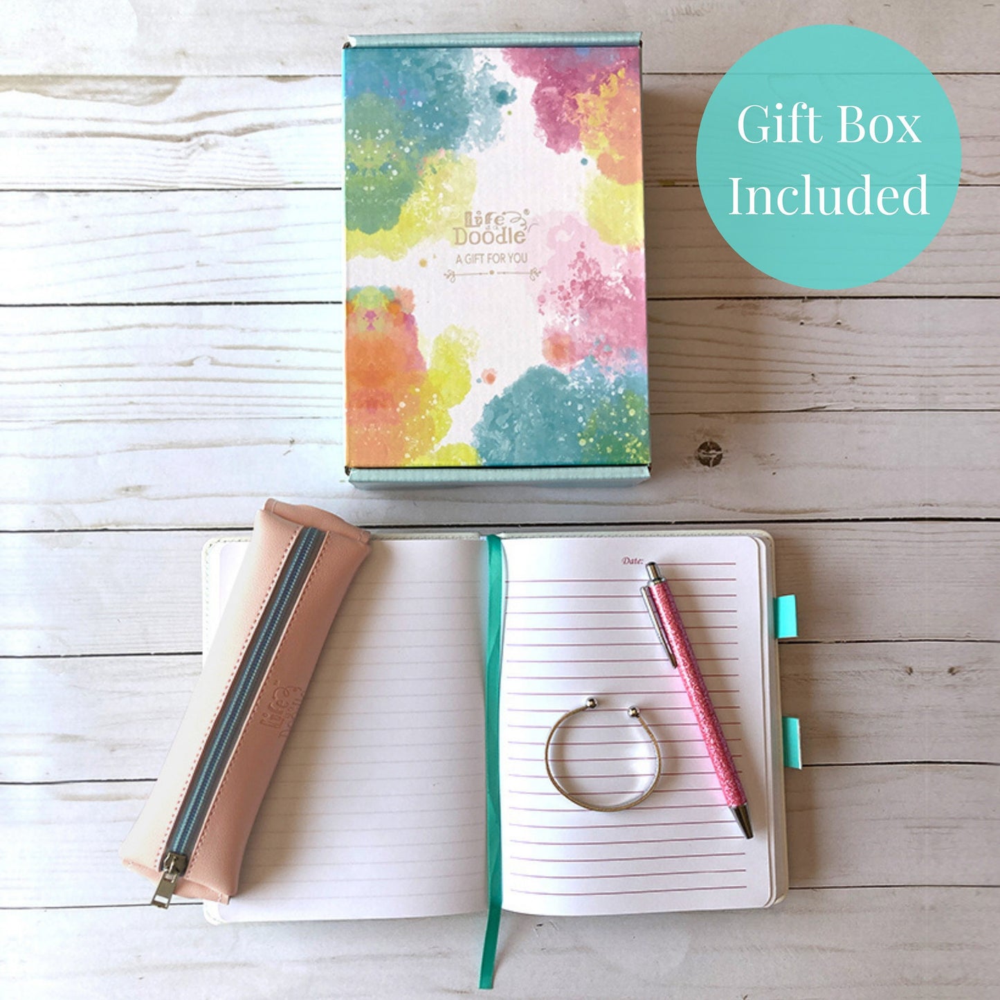 writing journal gift set