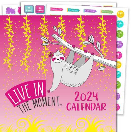 Sloth Calendar and Planning Stickers - 2023