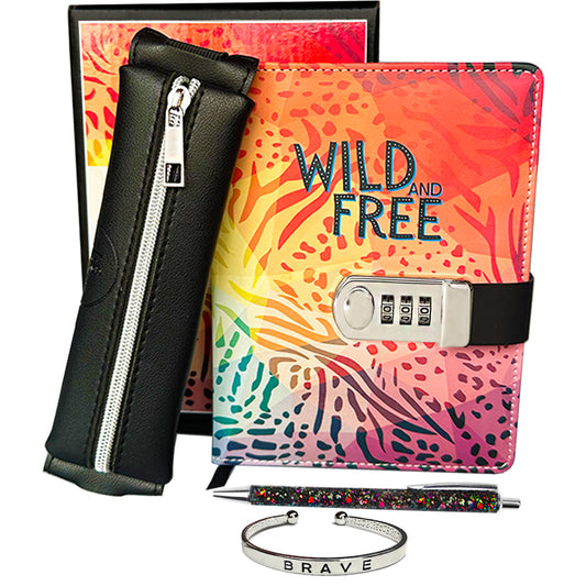 Wild and Free - Journal Gift Set